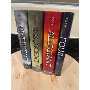 Divergent 4 Hardcover Books Series by Veronica Roth